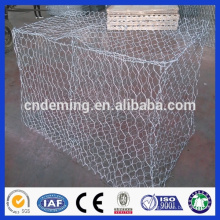 PVC / PE Revestido quente mergulhado galvanizado caixa de gabião tecido hexagonal com preço de atacado